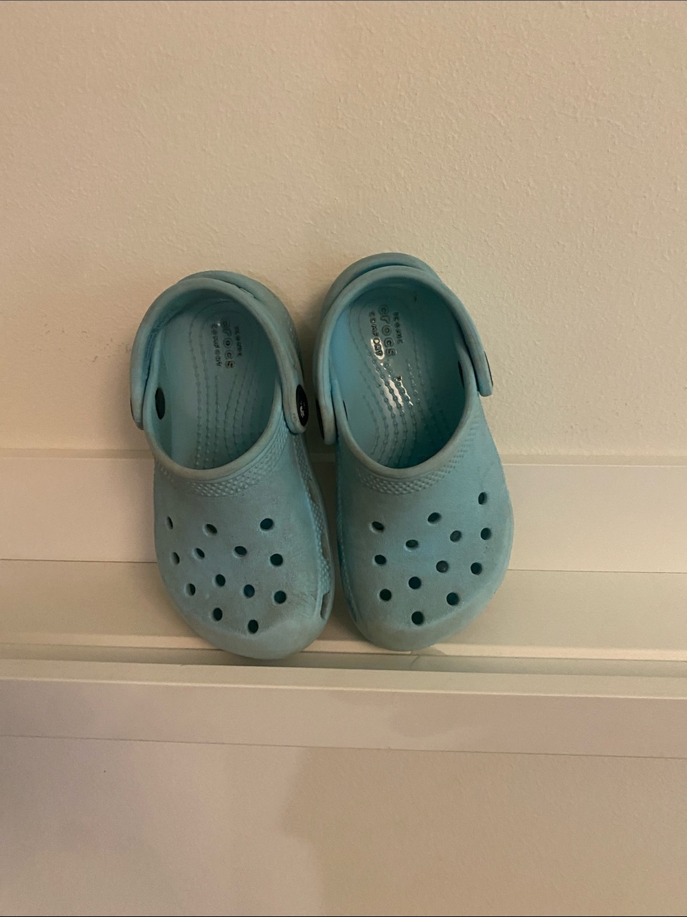 CROCS Kids Light Blue Classic Clogs